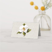 Placement Carte de place pliée du Mariage Magnolia Sud (Dos)