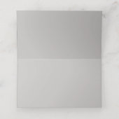 Placement Carte de place pliée mariage (Intérieur déplié)