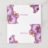 Placement Carte de place pliée mariage (Extérieur déplié)