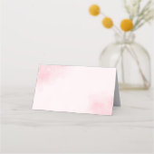 Placement Carte de place pliée Sakura Cherry Blossom (Dos)