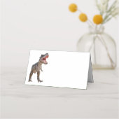 Placement Carte de place pliée T Rex (Dos)
