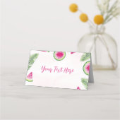 Placement Carte de place pour anniversaire de la pastèque tr (Devant)