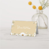 Placement Carte de place pour fête d'anniversaire Daisy Bee  (Dos)