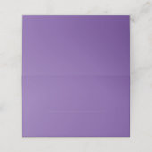 Placement Carte de place pourpre (Extérieur déplié)