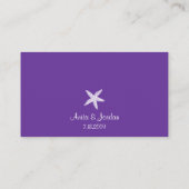 Placement Carte de place Starfish (Dos)