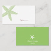 Placement Carte de place Starfish (Devant / Derrière)