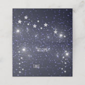 Placement Carte de place Starry Night Reception (Extérieur déplié)