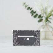 Placement Carte de place vintage frame & chalkboard mariage (Debout devant)