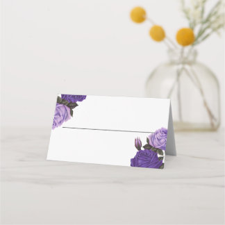 Placement Carte de place Violet Violet Rose
