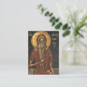Placement Carte de prière chrétienne orthodoxe de St. Paul d (Debout devant)