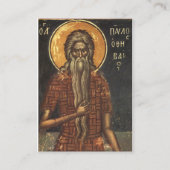 Placement Carte de prière chrétienne orthodoxe de St. Paul d (Devant)