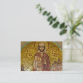 Placement Carte de prière chrétienne orthodoxe Saint Abo de (Debout devant)