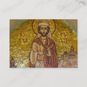 Placement Carte de prière chrétienne orthodoxe Saint Abo de (Devant)