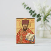 Placement Carte de prière chrétienne orthodoxe St. John Koch (Debout devant)