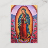 Placement Carte de prière commémorative Notre-Dame de Guadal (Devant)