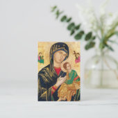 Placement Carte de prière de grossesse de l'enfant Christ Th (Debout devant)