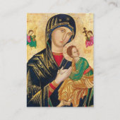 Placement Carte de prière de grossesse de l'enfant Christ Th (Devant)
