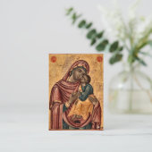 Placement Carte de prière de grossesse de l'enfant Christ Th (Debout devant)