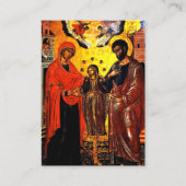 Placement Carte de prière de grossesse de Ste Anne, Joachim, (Devant)