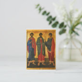 Placement Carte de prière des martyrs Anthony John Eustathiu (Debout devant)