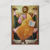 Placement Carte de prière du matin Chrétien orthodoxe (Devant)