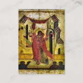 Placement Carte de prière Mariage orthodoxe de la couronne d (Dos)