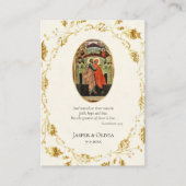 Placement Carte de prière Mariage orthodoxe Joachim et Anna (Devant)