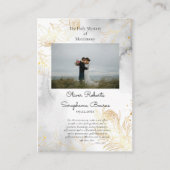 Placement Carte de prière Mariage orthodoxe Rose d'or Delici (Devant)