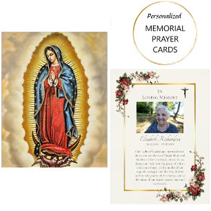 Placement Carte de prière mémorielle photo de Notre-Dame de