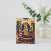 Placement Carte de prière Orthodoxe Christian Funeral (Debout devant)