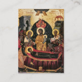 Placement Carte de prière Orthodoxe Christian Funeral (Devant)