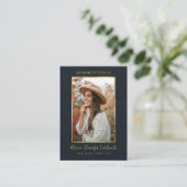 Placement Carte de prière orthodoxe Mémoire Photo éternelle (Debout devant)