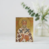 Placement Carte de prière orthodoxe Saint-Blaise de Sebaste (Debout devant)