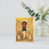 Placement Carte de prière orthodoxe St. Gregory Palamas (Debout devant)