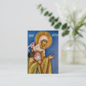 Placement Carte de prière orthodoxe St. Photini (Debout devant)