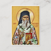 Placement Carte de prière St. Nektarios d'Aegina (Devant)