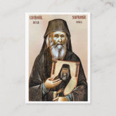 Placement Carte de prière St. Sophrony of Essex (Devant)