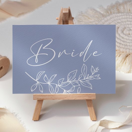 Placement Carte de réservation de mariage à la fleur de perv