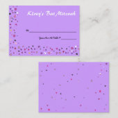 Placement Carte de siège de table Abstact Tree of Life (Devant / Derrière)