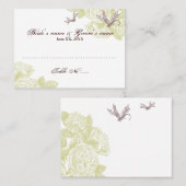 Placement Carte de siège du client (Devant / Derrière)