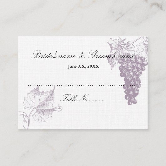 Placement Carte de siège du client (Devant)