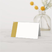 Placement Carte de siège en or, Collection Mariage Caroline (Dos)