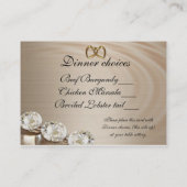 Placement Carte de siège mariage toujours et pour toujours, (Dos)