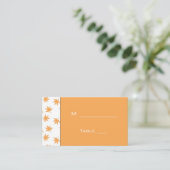 Placement carte de table de dîner de réception de mariage po (Debout devant)