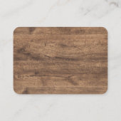 Placement Carte de Table de Mariage avec Eucalyptus | Rustiq (Dos)