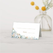 Placement Carte de table de mariage avec jardin de fleurs sa (Devant)