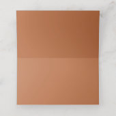 Placement Carte de table de mariage bleu marine (Intérieur déplié)