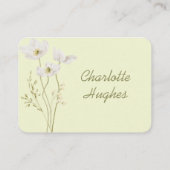 Placement Carte de table de mariage botanique vert moderne (Dos)