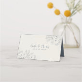 Placement Carte de table de mariage botanique vintage (Dos)