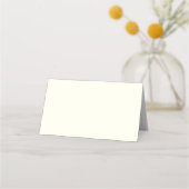 Placement Carte de table de mariage Citrus Garden Orange & L (Dos)